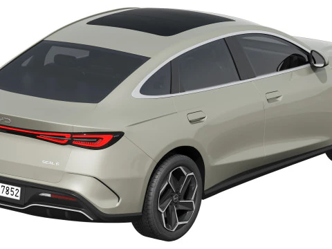 Sigillo BYD 6 DM-i 2025 Modello 3D