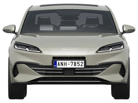 Sigillo BYD 6 DM-i 2025 Modello 3D