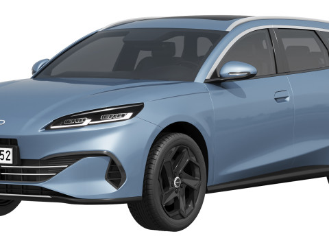 BYD Seal 6 DM-i TOURING 2025 3D Model