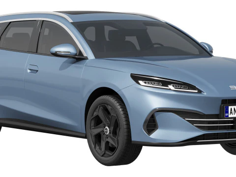 BYD Sigillo 6 DM-i TOURING 2025 Modello 3D