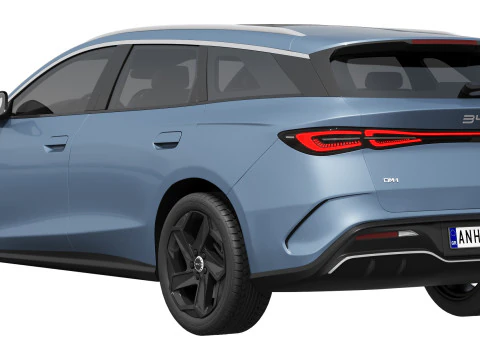 BYD Sigillo 6 DM-i TOURING 2025 Modello 3D