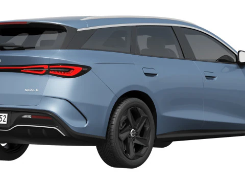 BYD Sigillo 6 DM-i TOURING 2025 Modello 3D