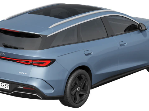 BYD Sigillo 6 DM-i TOURING 2025 Modello 3D