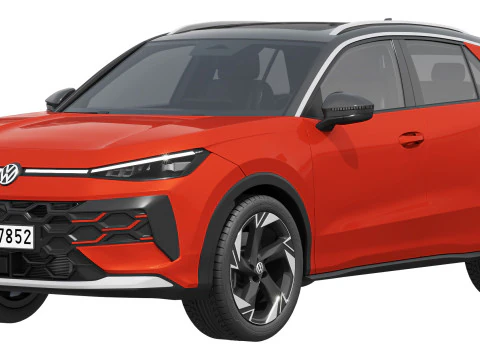 Volkswagen T-Roc 2026 Model 3D