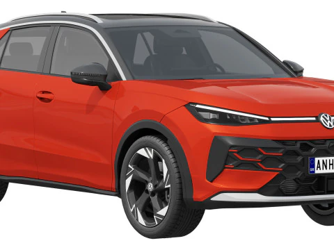 Volkswagen T-Roc 2026 3D Model