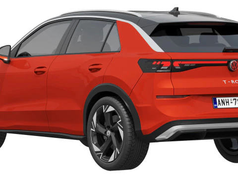 Volkswagen T-Roc 2026 3D Model