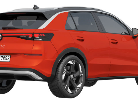 Volkswagen T-Roc 2026 3Dモデル