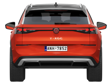 Volkswagen T-Roc 2026 3Dモデル