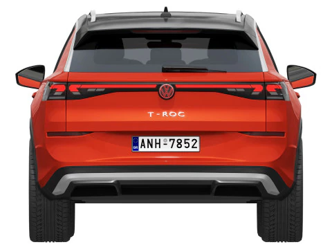 Volkswagen T-Roc 2026 3D Model