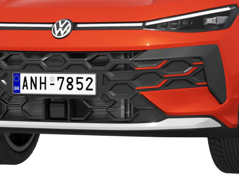 Volkswagen T-Roc 2026 3D Model
