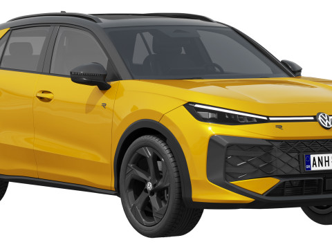 Volkswagen T-Roc R-Line 2026 Modello 3D