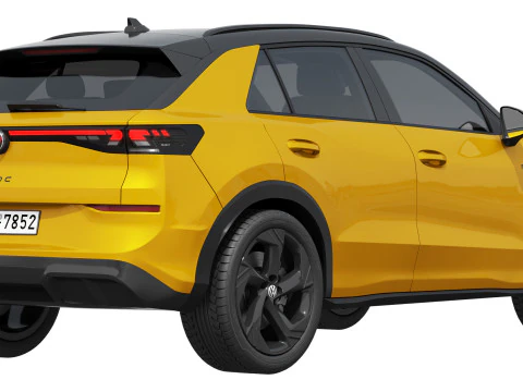 Volkswagen T-Roc R-Line 2026 Model 3D