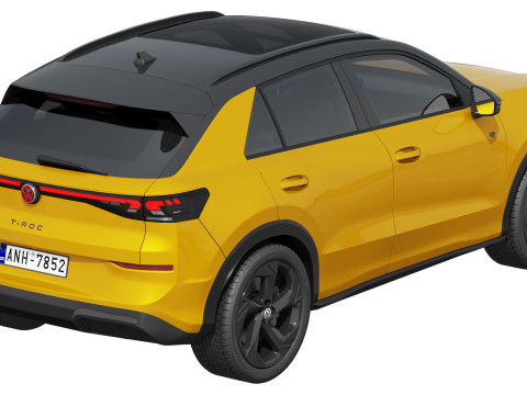 Volkswagen T-Roc R-Line 2026 Modello 3D