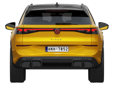 Volkswagen T-Roc R-Line 2026 Modello 3D