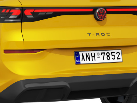 Volkswagen T-Roc R-Line 2026 Modello 3D