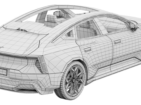 Polestar 5 2026 3Dモデル