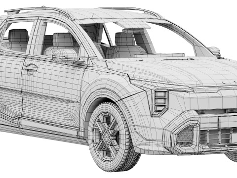 Kia Stonic GT-Line 2026 Modèle 3D