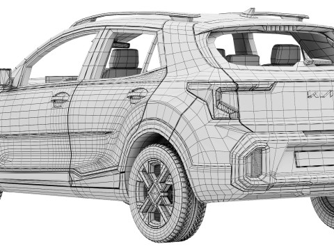 Kia Stonic GT-Line 2026 Modèle 3D