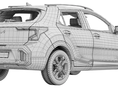 Kia Stonic GT-Line 2026 Modello 3D