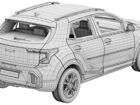 Kia Stonic GT-Line 2026 Modello 3D