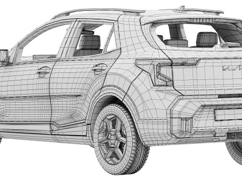 Kia Stonic 2026 3D Modell