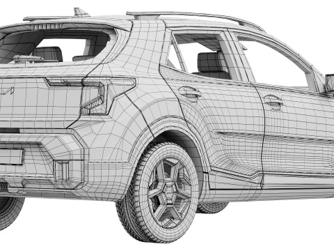 Kia Stonic 2026 3D Modell