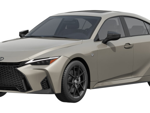 Lexus IS 350 F-sport 2026 3D Model