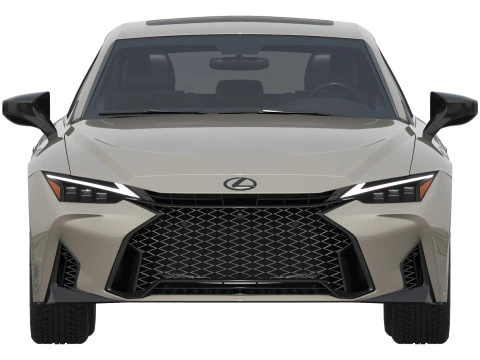 Lexus IS 350 F-sport 2026 Model 3D