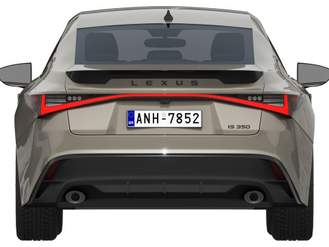 レクサス IS 350 F スポーツ 2026 3Dモデル