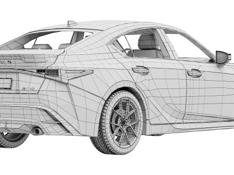 レクサス IS 350 F スポーツ 2026 3Dモデル