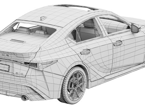 レクサス IS 350 F スポーツ 2026 3Dモデル