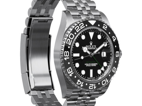 Rolex-GMT-Master II Bruce Wayne 3D Модель