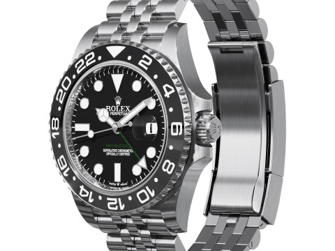 Rolex-GMT-Master II Bruce Wayne 3D Модель