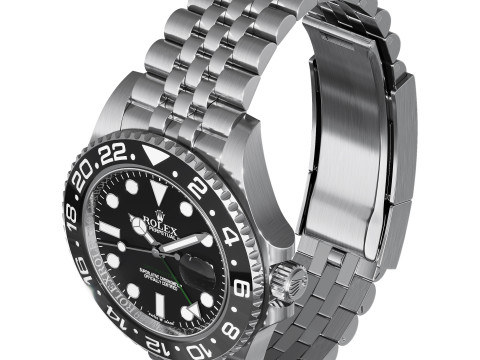 Rolex-GMT-Master II Bruce Wayne 3D Модель