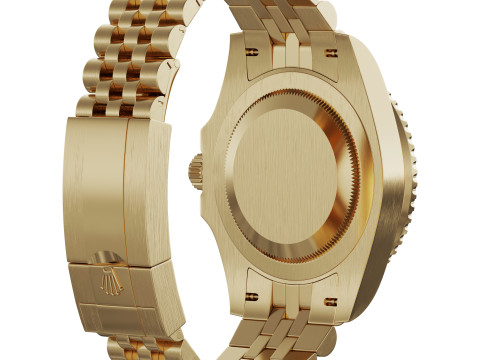 Rolex-GMT-Master II tiger iron 3D Model