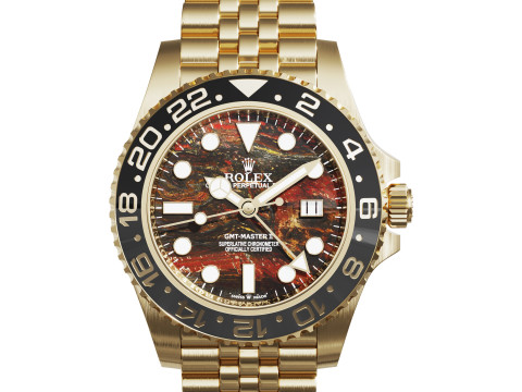Rolex-GMT-Master II tiger iron 3D Model