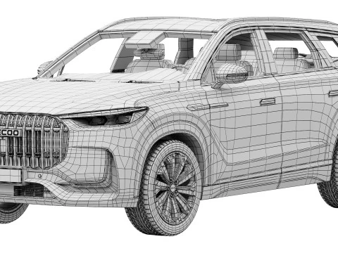 Jaecoo J8 2025 3D Model