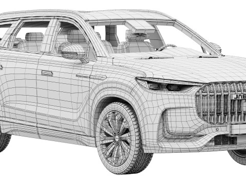 Jaecoo J8 2025 3D Model