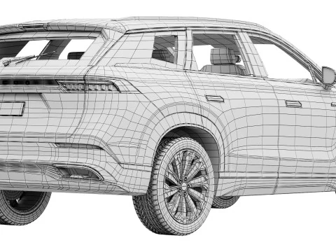Jaecoo J8 2025 3D Model