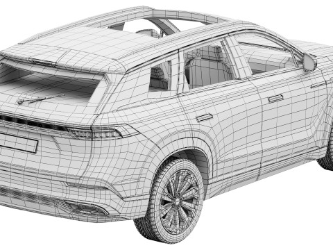 Джаэко J8 2025 3D Модель