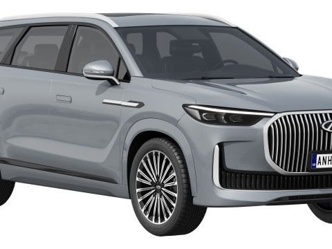 Chery Tiggo 9 2024 Model 3D
