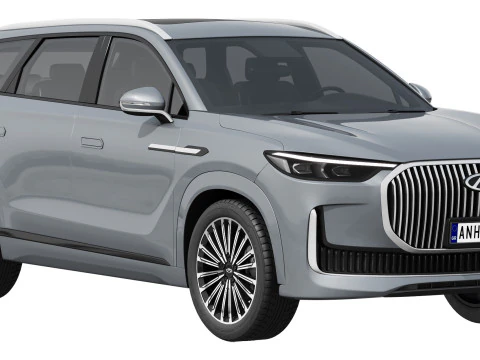 Chery Tiggo 9 2024 3D Model