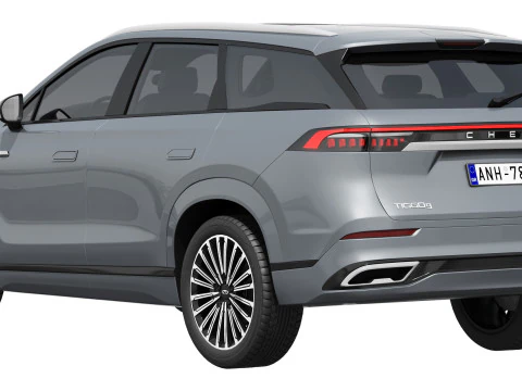 Chery Tiggo 9 2024 3D Model