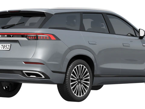 Chery Tiggo 9 2024 3D Model