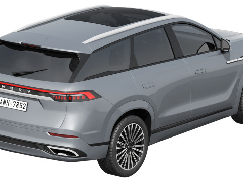 Chery Tiggo 9 2024 Model 3D