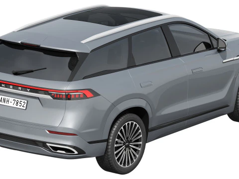 Chery Tiggo 9 2024 3D Model