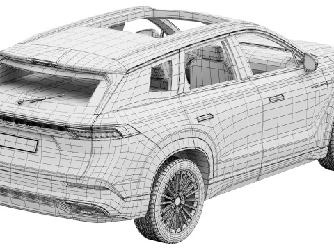 Chery Tiggo 9 2024 3D Model