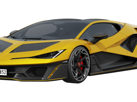 Supercar Fenomeno 2026 3D Модель