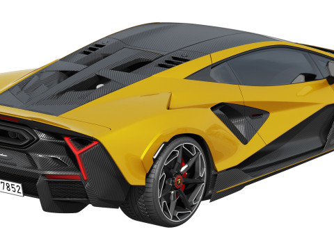 Supercar Fenomeno 2026 3D Модель