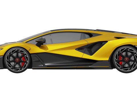 Supercar Fenomeno 2026 3D Модель